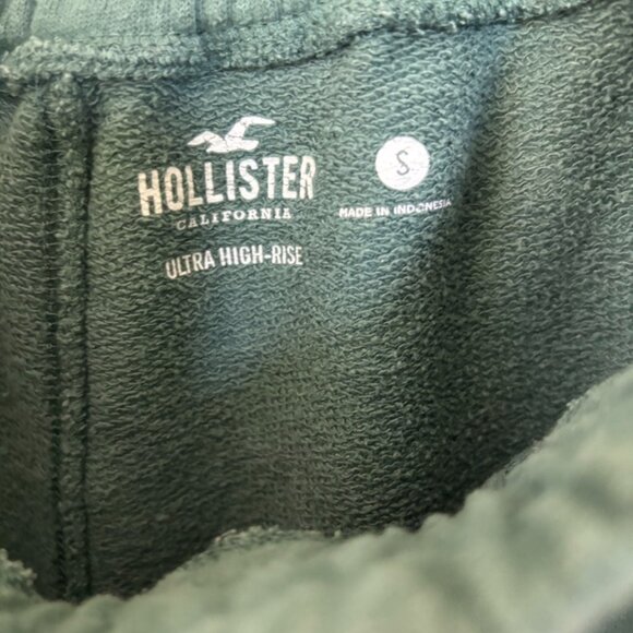 Hollister Green Wide Leg Sweatpants Size Small - Picture 4 of 4